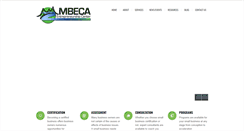 Desktop Screenshot of mbeca.org